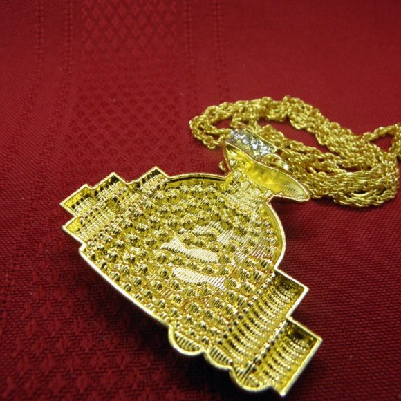 " HOST PICK "Cubic Zircon Money Bag Iced Out Pendant - Picture 12 of 13